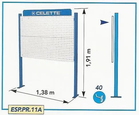 PANNEAU RANGEMENT SIMPLE MONOFACE