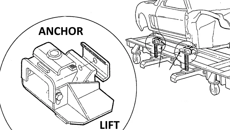 HONDA KIT D'ANCRAGE ET DE LEVAGE