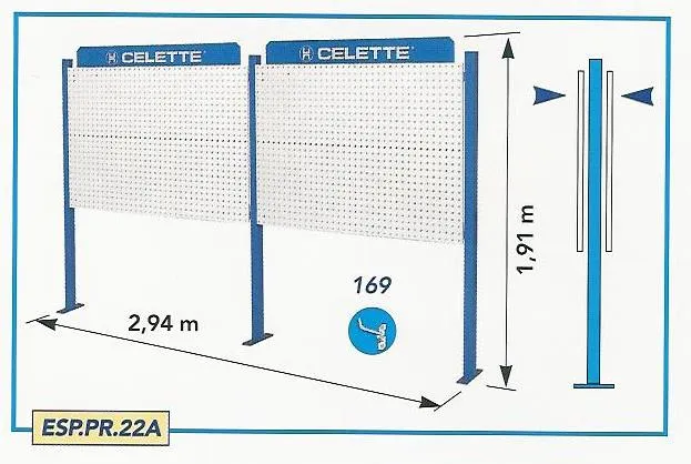 PANNEAU RANGEMENT DOUBLE BIFACE