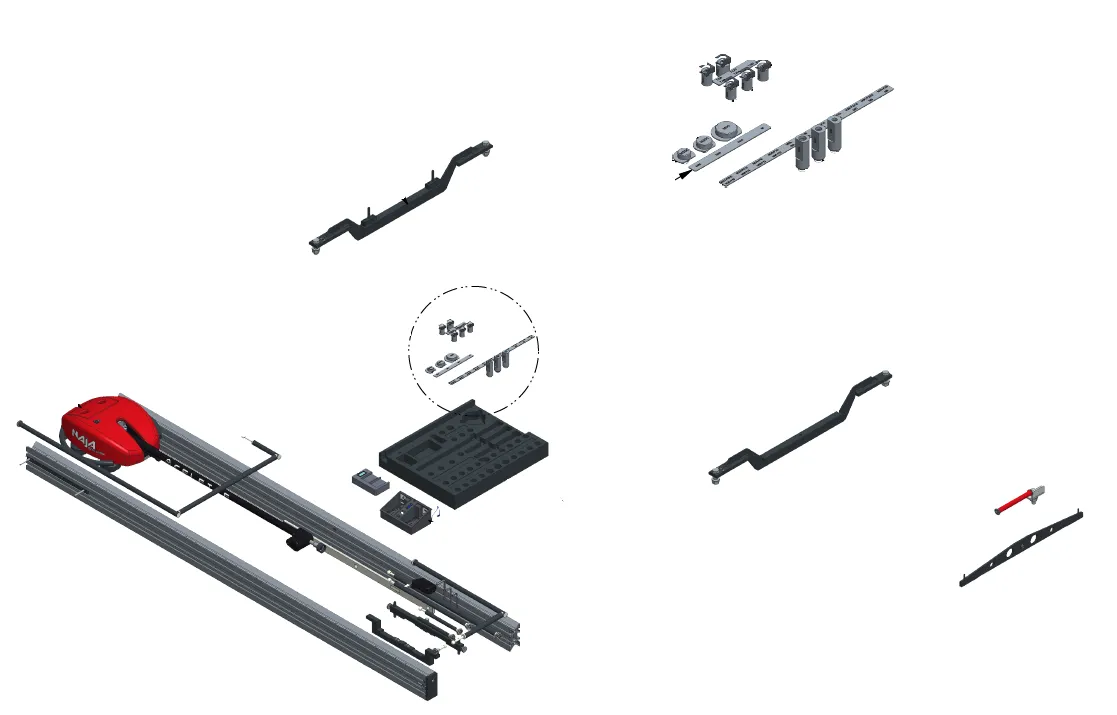 NAJA 3D (RETROFIT) SUPPORT POUR MARBRE INCL.