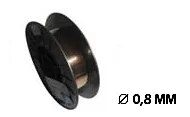 BOBINE FIL Ø 0,8 MM ALU-SILICIUM