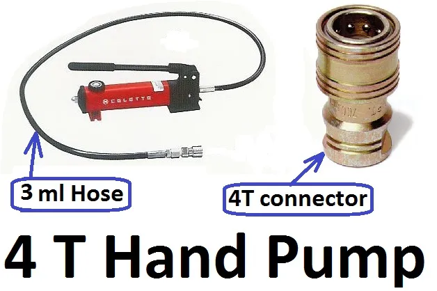 POMPE A MAIN "4T" FLEXIBLE 3M