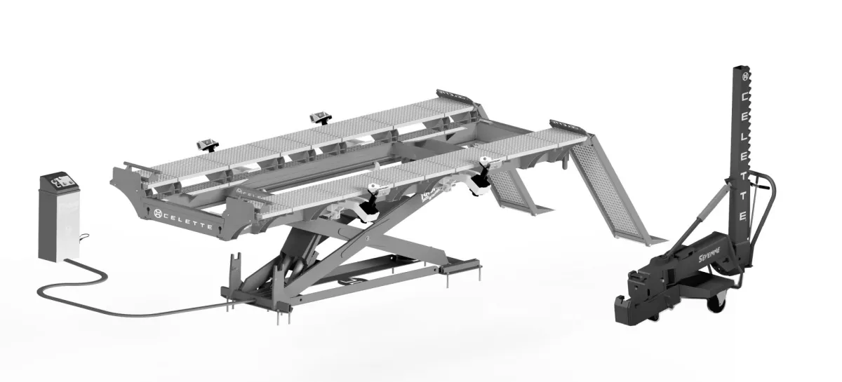 RHÔNE BENCH COMPSITION INCL. SEVENNE PULLING UNIT
