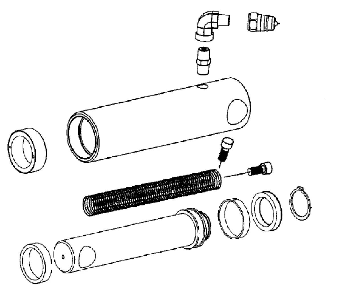 VERIN POUR ELEVATEUR DE LA BASE