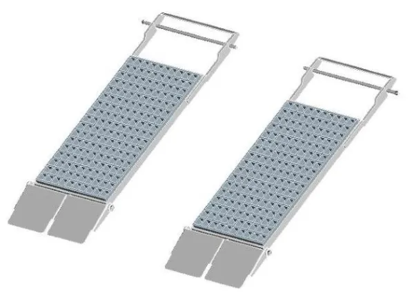 Produit JEU de 2 RAMPES BASCULANTES pour table Elévatrice X-TRAC Image
