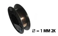 Produit BOBINE FIL ALUMINIUM (AL/MG) Ø = 1 MM 2K Image