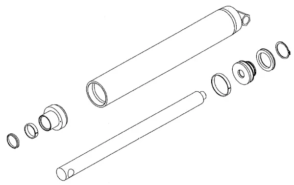 Produit VERIN HYDRAULIQUE POUR ELEVATEUR Image
