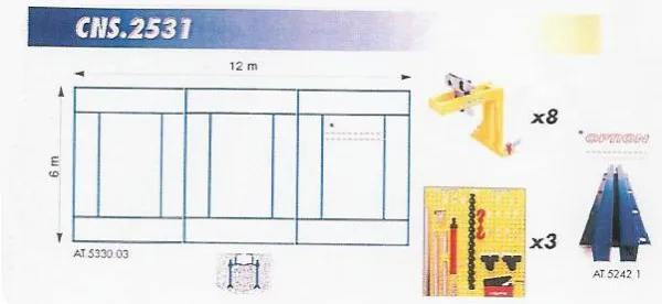 Produit ENSEMBLE "3 POINTS" 3 POSTES Image