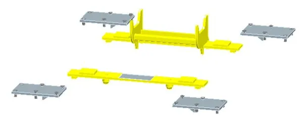 Produit M8  BENCH LIFTING KIT for X-Trac Lifting Table Image