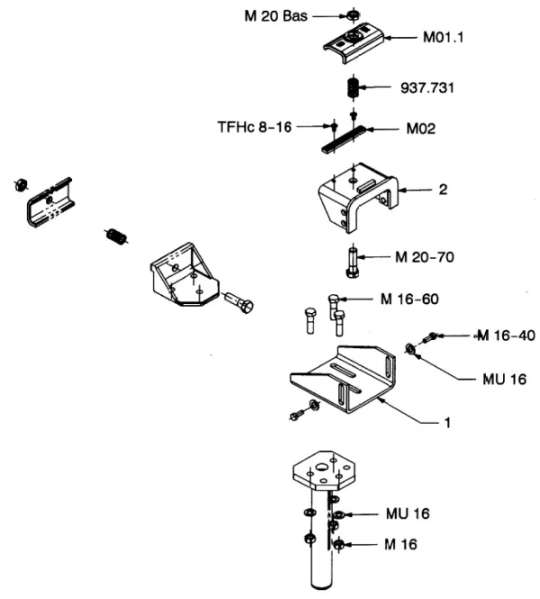 Produit KIT ANCRAGE HONDA EVOLUTION Image