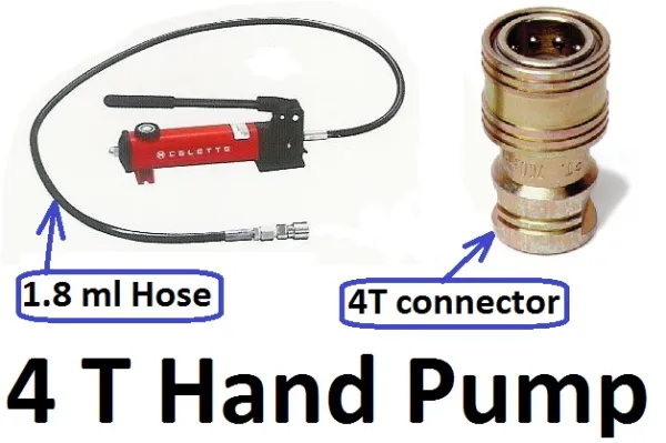 Produit POMPE A MAIN "4T" FLEXIBLE 1.8M Image