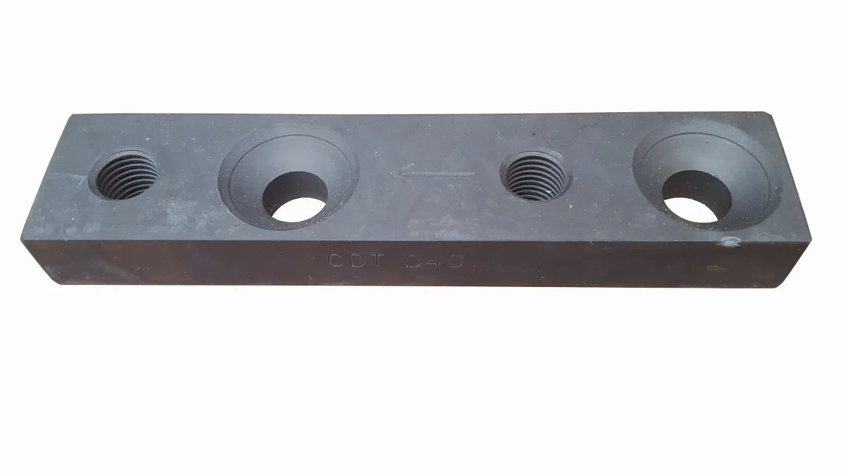 CÂLE de DEPLACEMENT de 40mm des TRAVERSES