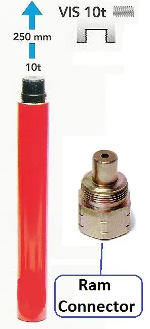 VERIN de 10T (Course de 250 mm)