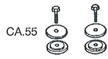 OPEL OMEGA CONTROLE FIXATION