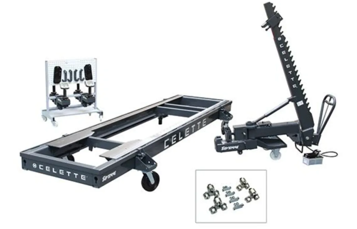 Sevenne Bench Composition (Includes Bench, Pulling Unit, Sill Clamp and Storage Trolley - with quick pump connector)