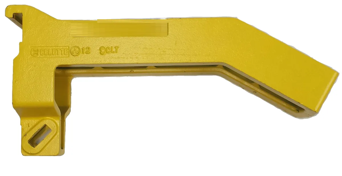 YELLOW CRANKED SILL CLAMPS