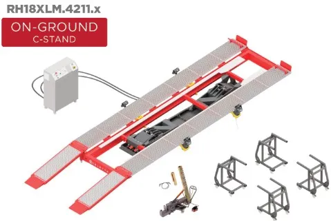 RHONE XL 5.5T avec Chemins de Roulement + Equerre de Traction SEVENNE et Chandelles en C