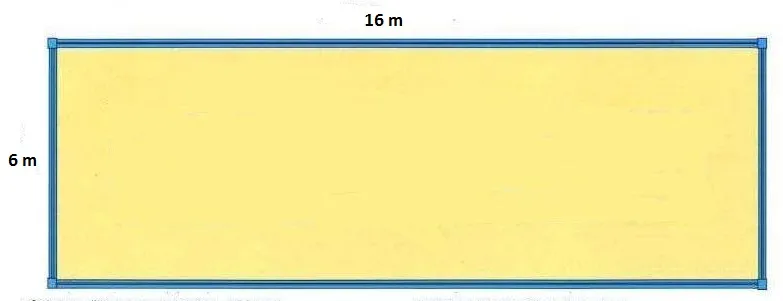 CADRE PERIPHERIQUE pour CADRE POIDS LOURDS de  16 ml x 6 ml