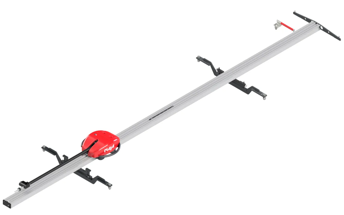 NAJA 3D - NO TROLLEY - SUPPORT FOR BENCH INCL.