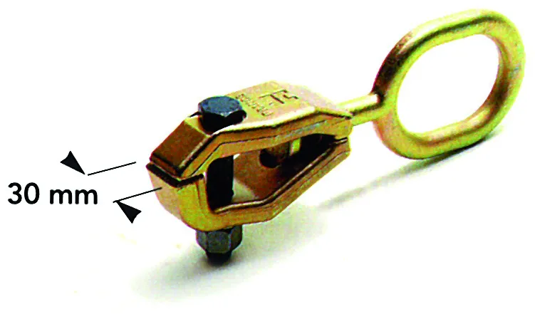 MORSETTO AUTO-BLOCCANTE 30 MM
