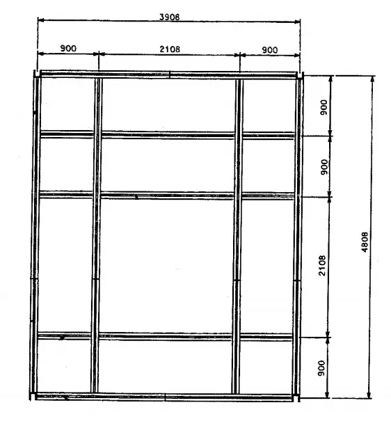 CHASSIS 4,8 M X 3,9 M(NOYE)