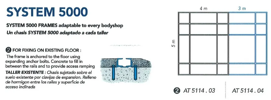 CHASSIS 4,8 M X 3,9 M(POSE)