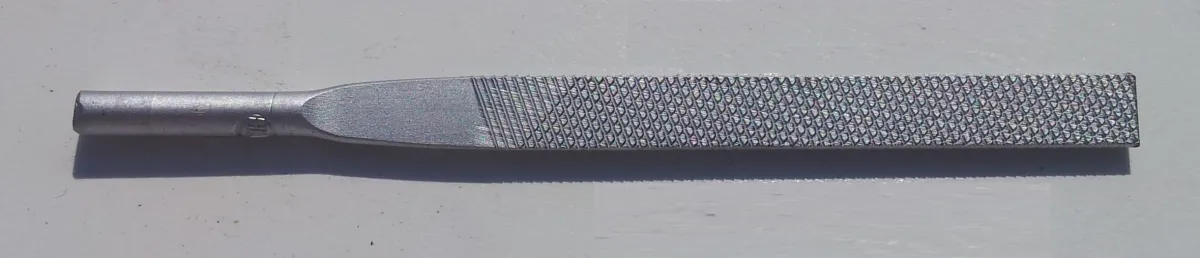 1 HALF ROUND FILE FOR PLF90