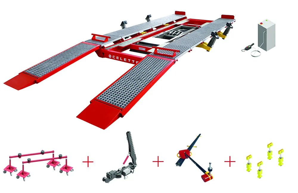 SMART RHONE - 3.5T Lifting Capacity Drive On with Naja 3D Electronic Measuring System