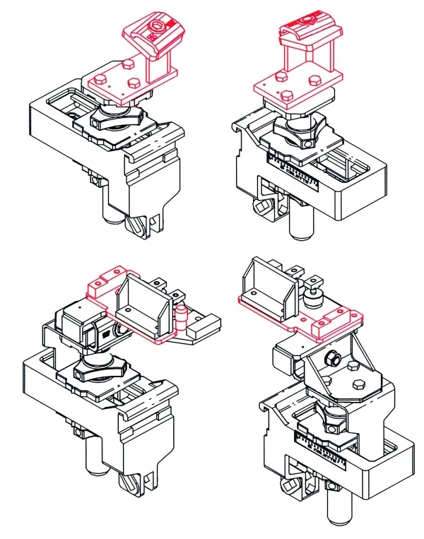 ANCHORING KIT FOR RENAULT MODUS