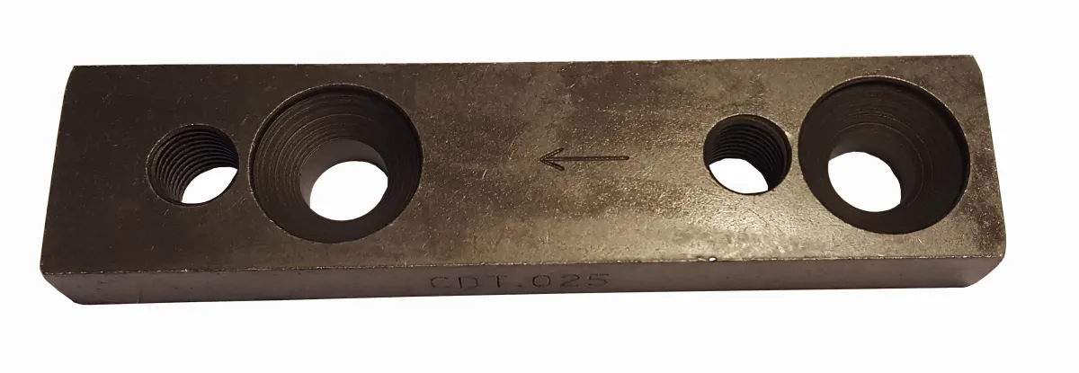 ADJUSTING PLAQUE of 25 mm for CROSSMEMBER