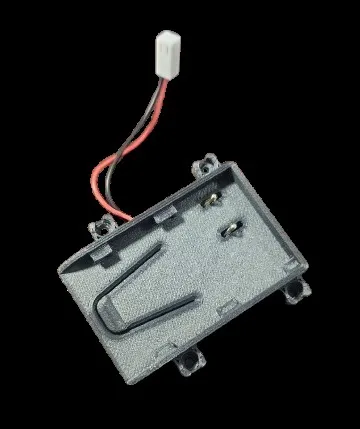 PLAQUE SUPPORT KIT BATTERIES NAJA 3D AVEC CONNECTEUR