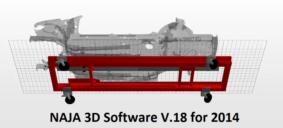 Logiciel NAJA 3D 2014 + Mise à jour Base de données véhicules 2014
