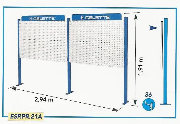 DOUBLE STORAGE PANEL ONE SIDE