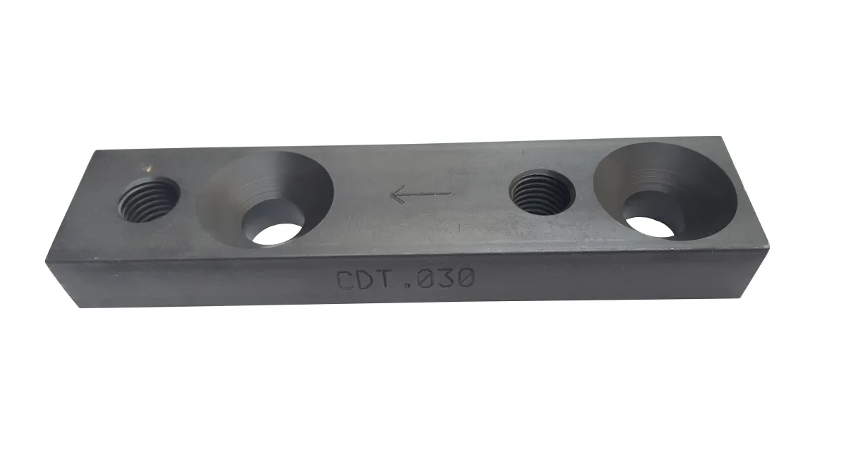 CÂLE de DEPLACEMENT de 30 mm des TRAVERSES
