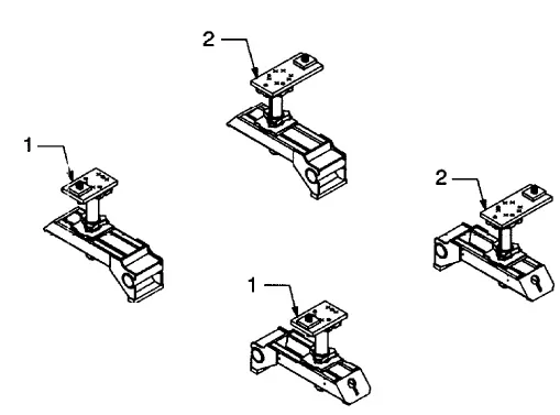 ANCHORING SET for ROVER 75