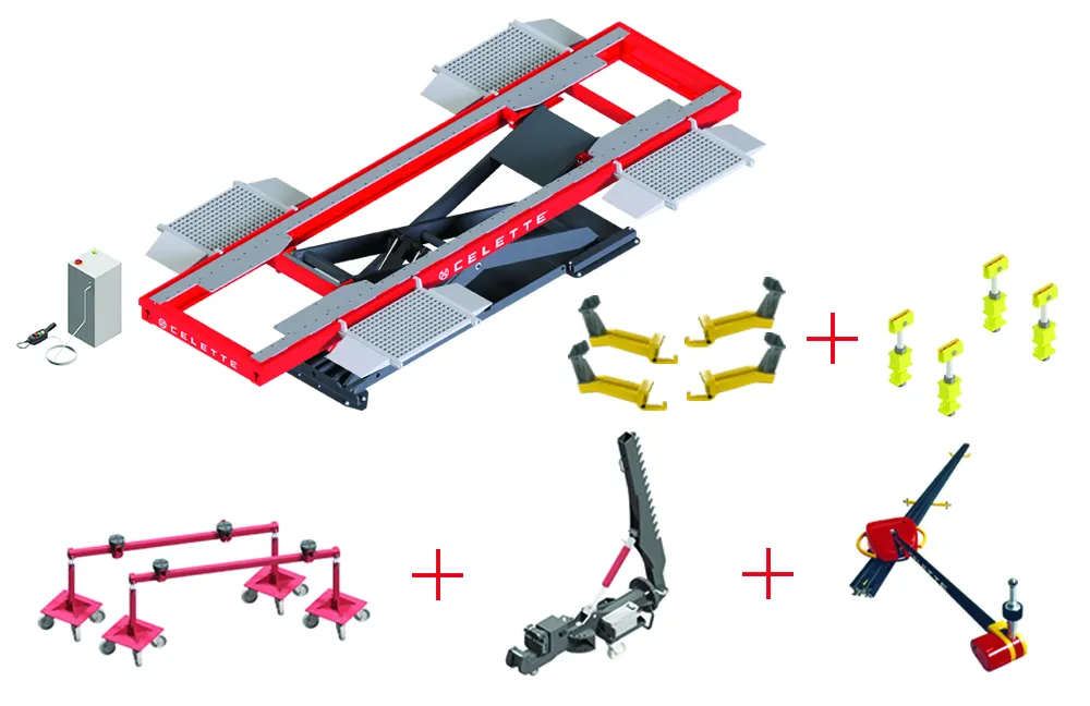 SMART RHONE - 3.5T Lifting Capacity In-Ground with Naja 3D Electronic Measuring System