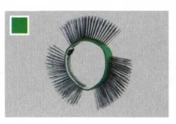 5 BROSSES "VERTE" EP 23 MM