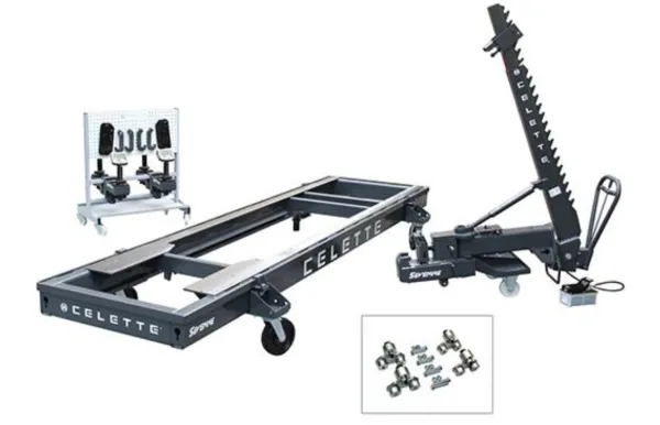 Produit Composition Marbre Sevenne (Incluant Marbre, Equerre de Traction, Jeu de Pinces de Serrage et Servante de Rangement - raccord de pompe rapide) Image