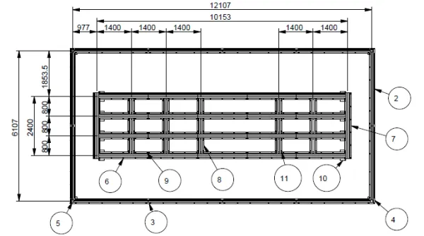 商品 MAMOUTH & BPL INNER 10X2.4 M OUTER 12X6M 画像
