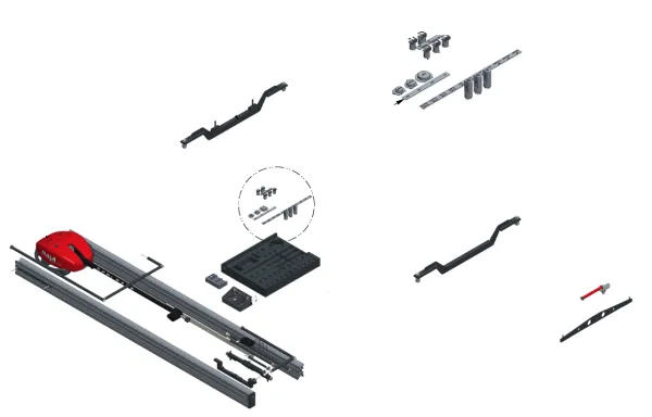 Produit NAJA 3D (RETROFIT) SUPPORT POUR MARBRE INCL. Image