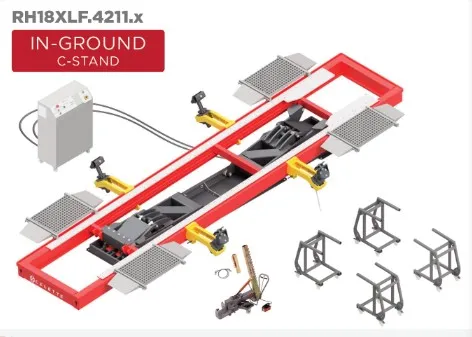 สินค้า RHONE XL 5.5T Drive-On bench (IN-GROUND) + Pulling Unit “SEVENNE” with C-Stands รูปภาพ