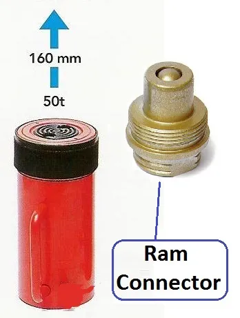 Produkt Druckzylinder 50 t 160  mm HUB Foto