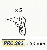 Ürün LOT DE 5 CROCHETS EC1305 Resim