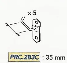 Produkt Satz von 5 HAKEN Foto