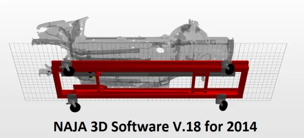 สินค้า NAJA 3D Software V.18 2014 + NAJA Database Update for 2014 รูปภาพ