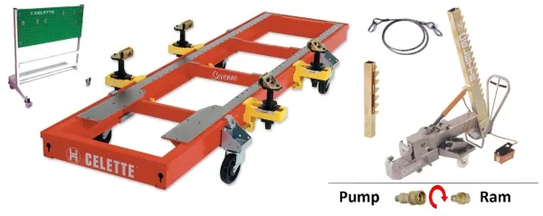 Produit SEVENNE BENCH with screw pump connector Image