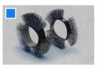 상품 5 브러시 스테인리스 스틸 거친 23mm 이미지