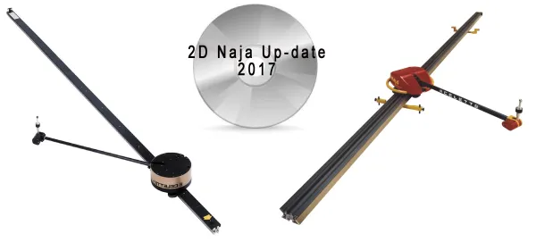 Produkt Alt, nicht mehr im Programm, NAJA 2D Database Update für 2017 Foto